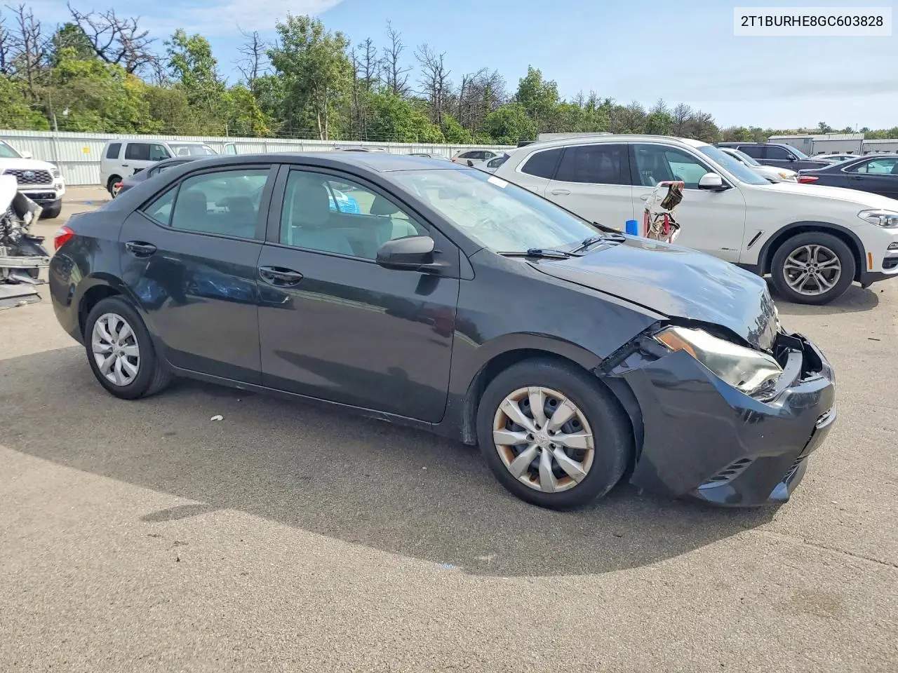 2016 TOYOTA COROLLA VIN 2T1BURHE8GC603828 — фото 4