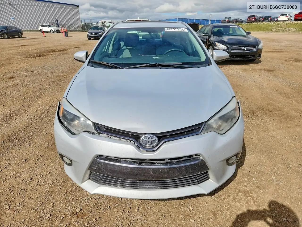 2016 TOYOTA COROLLA VIN 2T1BURHE6GC738080 — фото 5