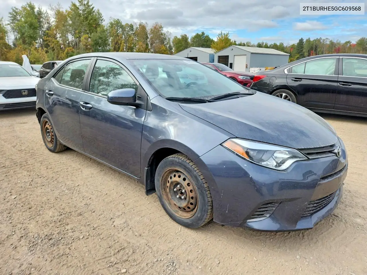 2016 TOYOTA COROLLA VIN 2T1BURHE5GC609568 — фото 4