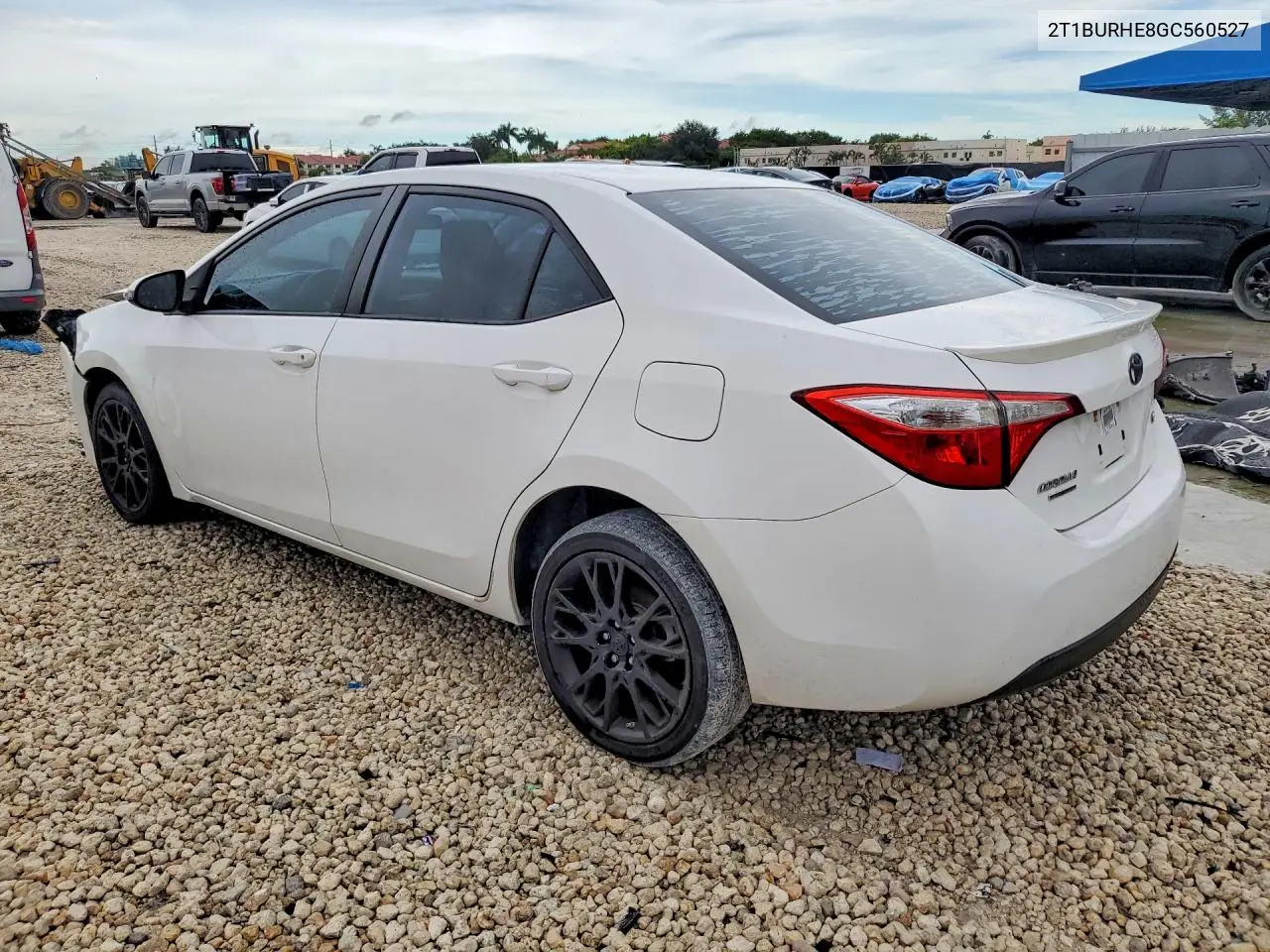 2016 TOYOTA COROLLA VIN 2T1BURHE8GC560527 — фото 2