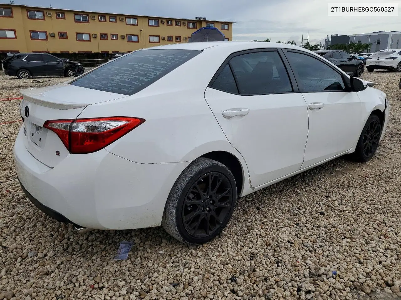 2016 TOYOTA COROLLA VIN 2T1BURHE8GC560527 — фото 3