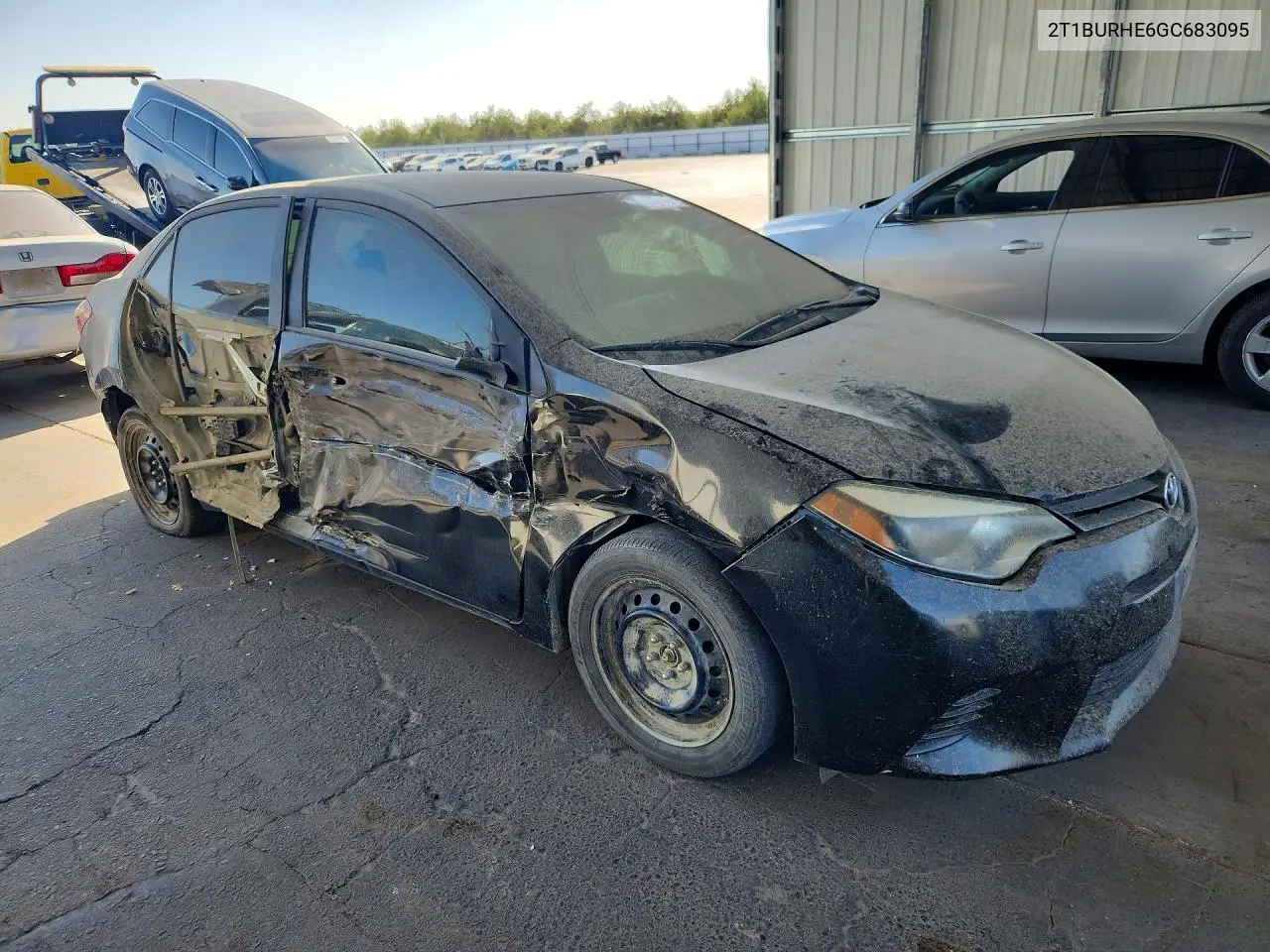 2016 TOYOTA COROLLA VIN 2T1BURHE6GC683095 — фото 4
