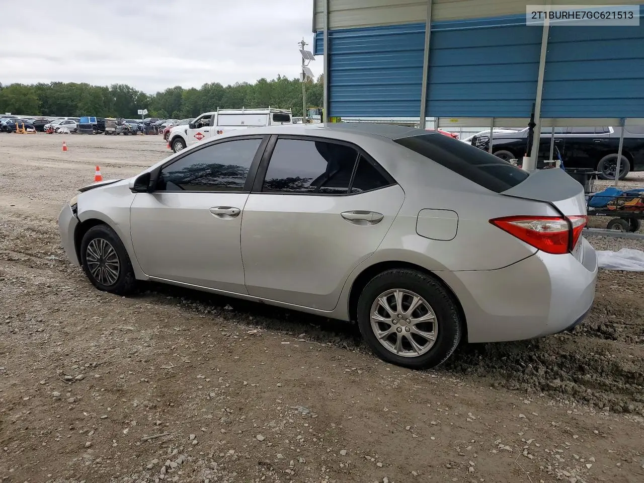 2016 TOYOTA COROLLA VIN 2T1BURHE7GC621513 — фото 2