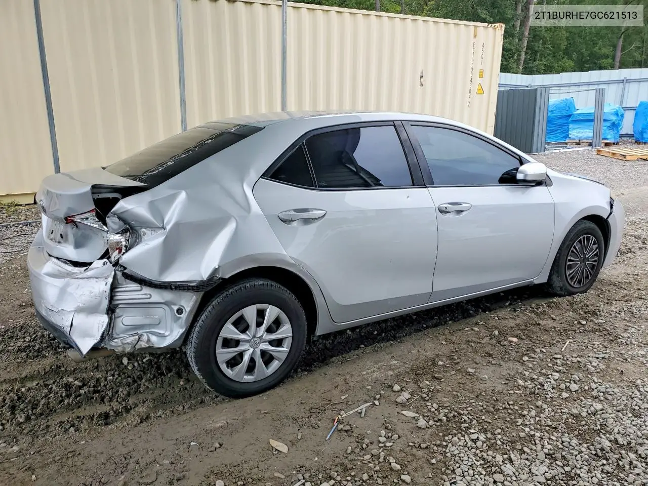 2016 TOYOTA COROLLA VIN 2T1BURHE7GC621513 — фото 3