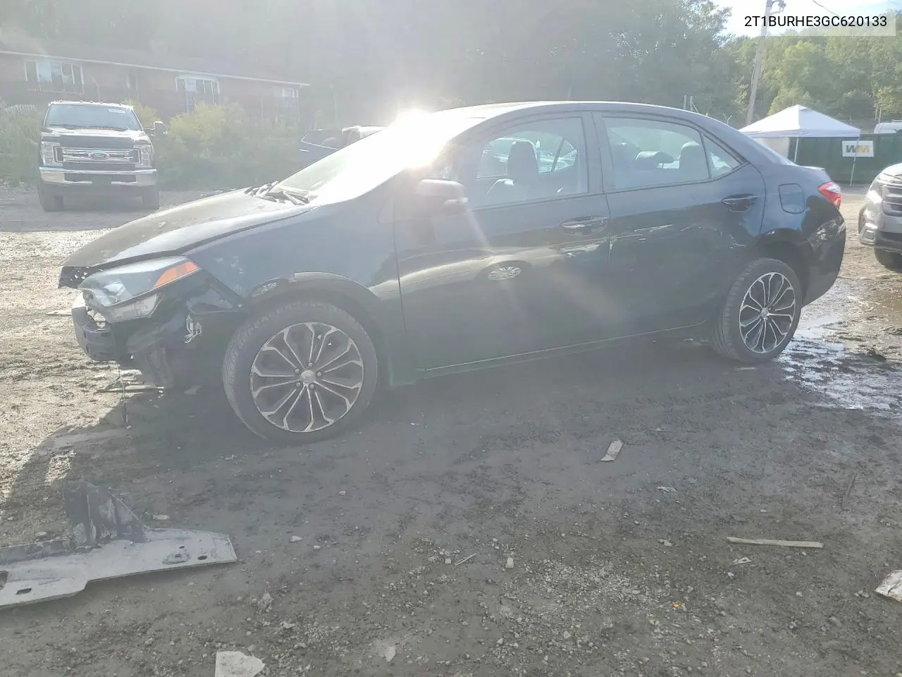 TOYOTA COROLLA 2016, VIN 2T1BURHE3GC620133