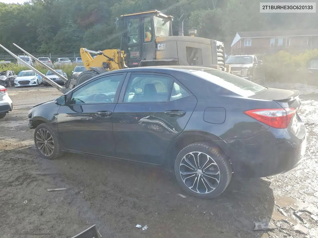 2016 TOYOTA COROLLA VIN 2T1BURHE3GC620133 — фото 2