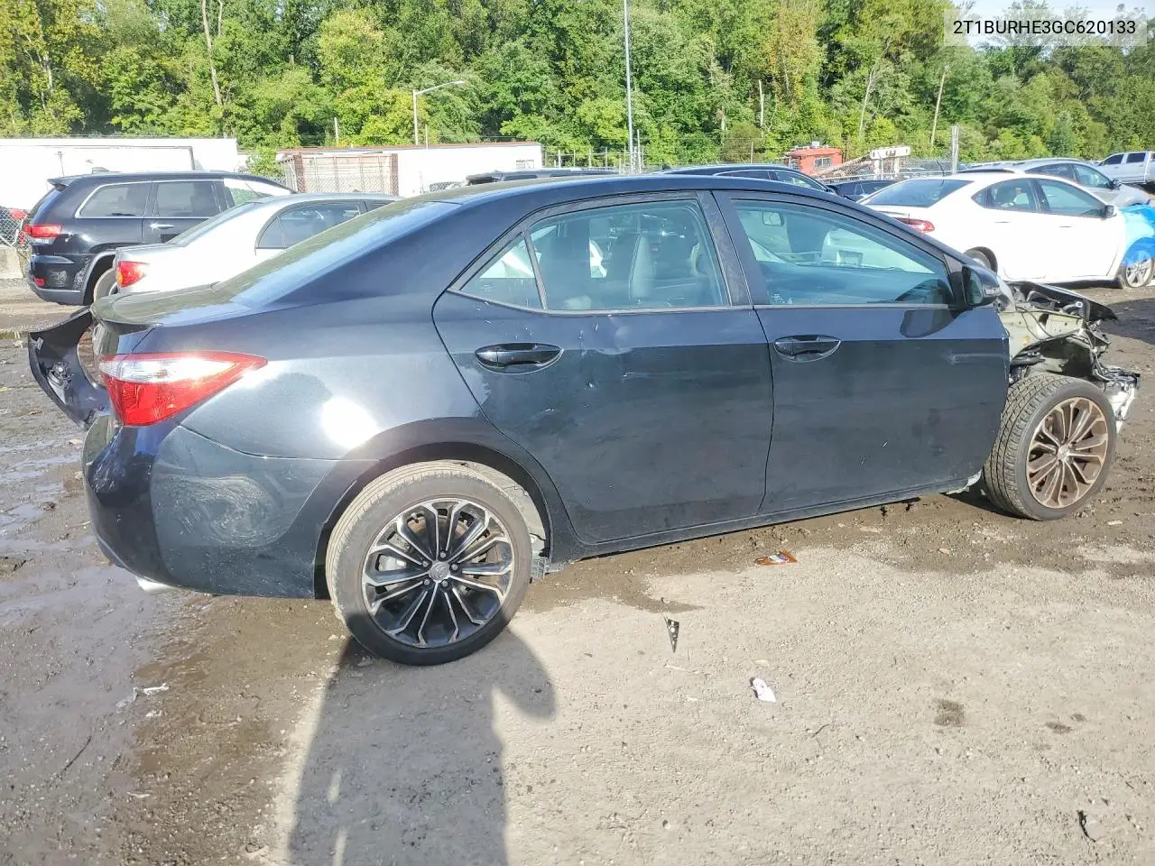 2016 TOYOTA COROLLA VIN 2T1BURHE3GC620133 — фото 3