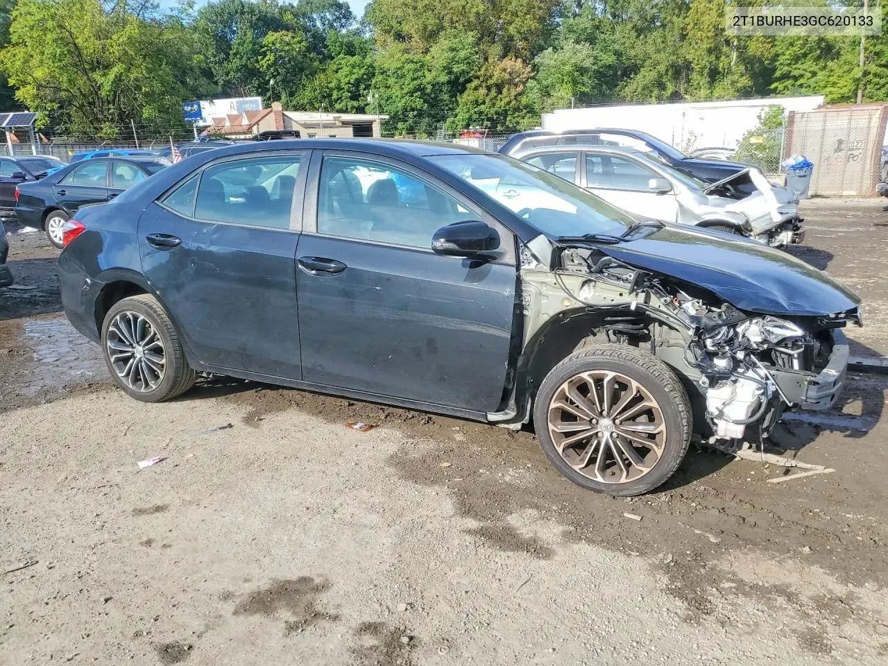 2016 TOYOTA COROLLA VIN 2T1BURHE3GC620133 — фото 4