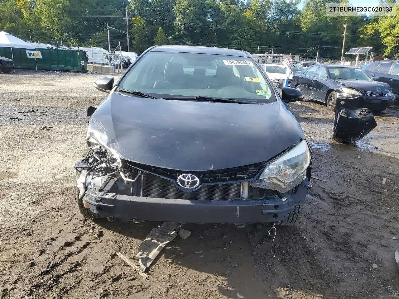 2016 TOYOTA COROLLA VIN 2T1BURHE3GC620133 — фото 5