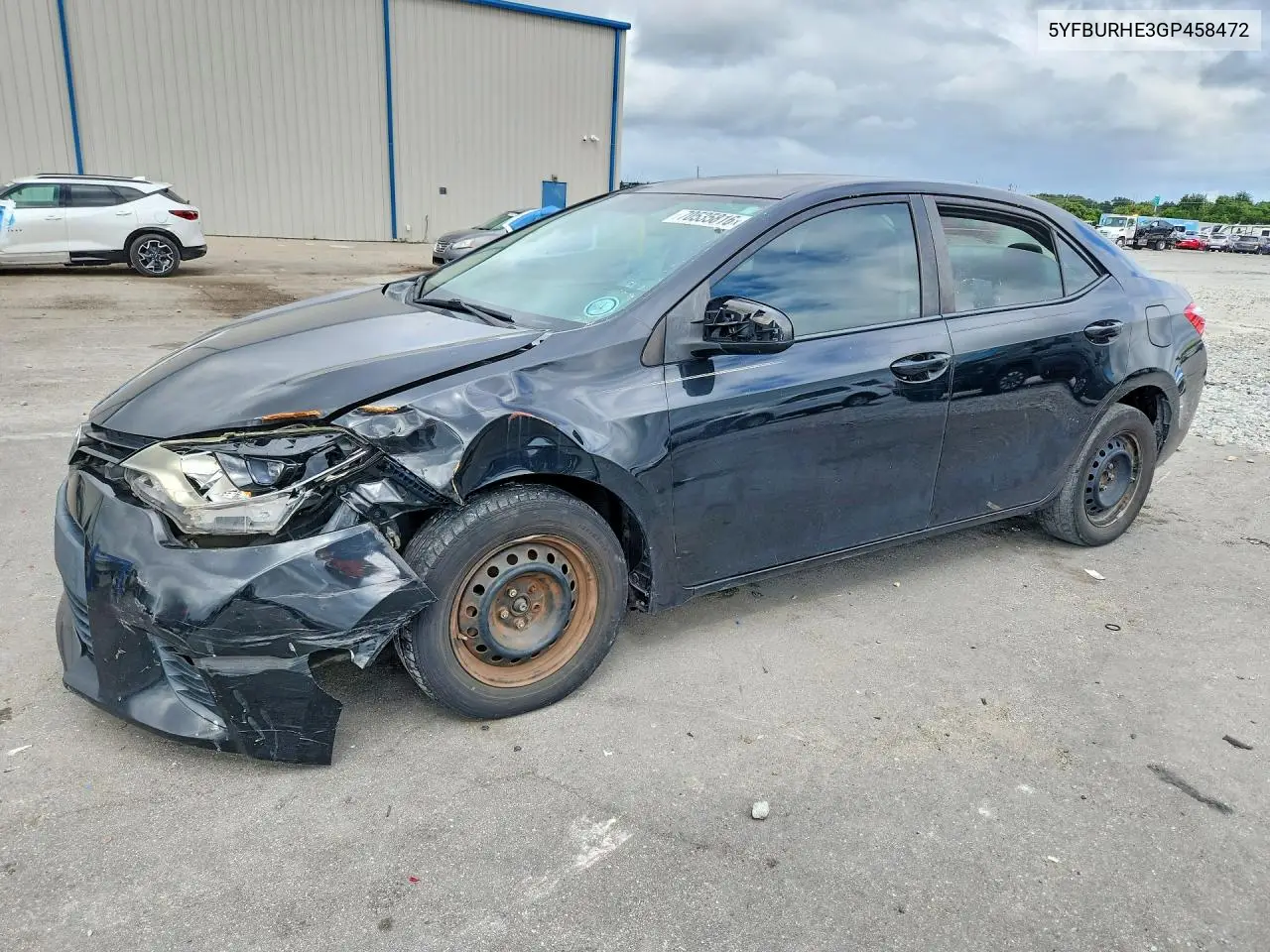 TOYOTA COROLLA 2016, VIN 5YFBURHE3GP458472