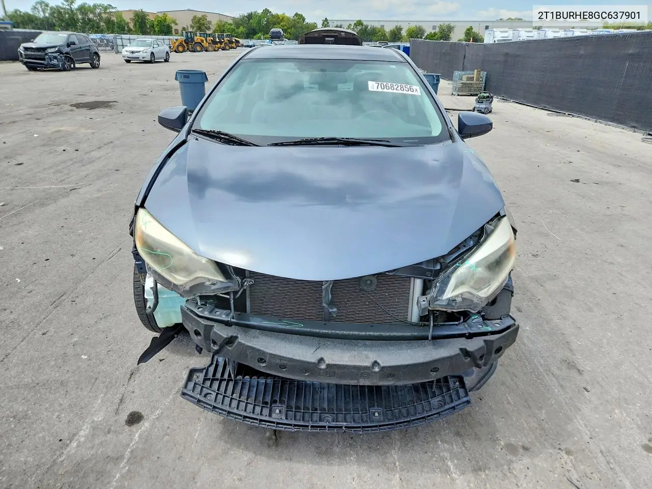 2016 TOYOTA COROLLA VIN 2T1BURHE8GC637901 — фото 5