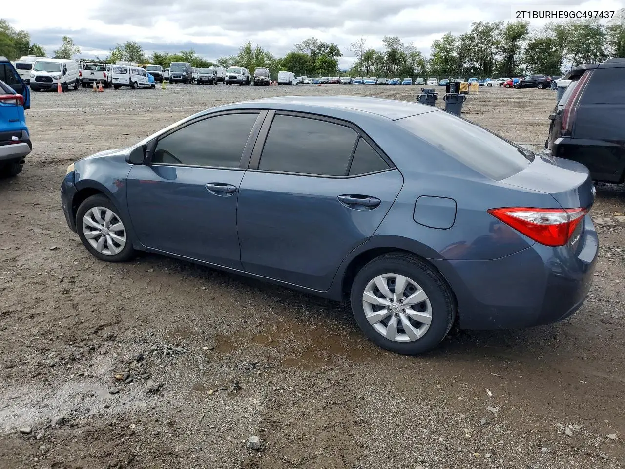 2016 TOYOTA COROLLA VIN 2T1BURHE9GC497437 — фото 2