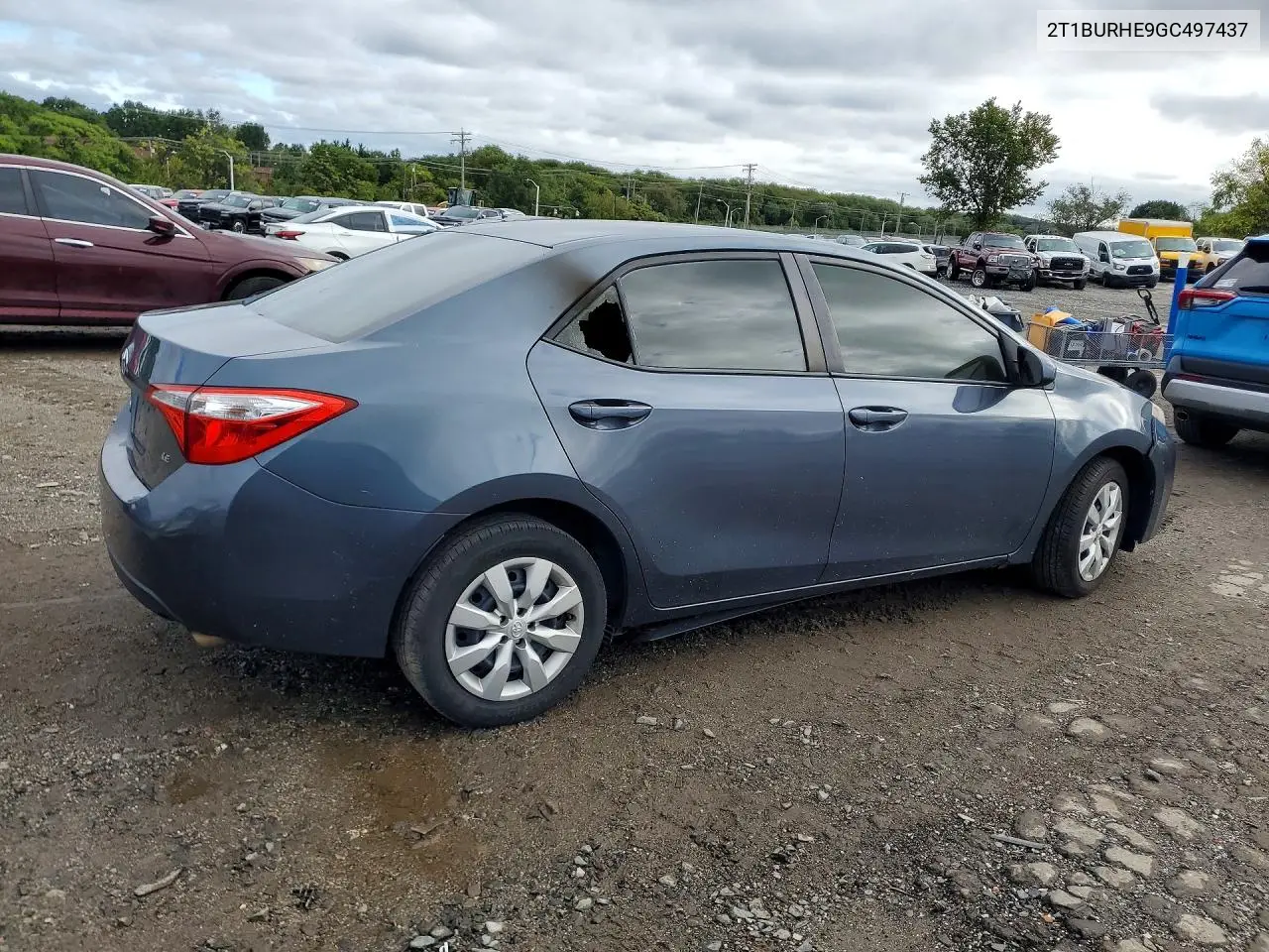 2016 TOYOTA COROLLA VIN 2T1BURHE9GC497437 — фото 3
