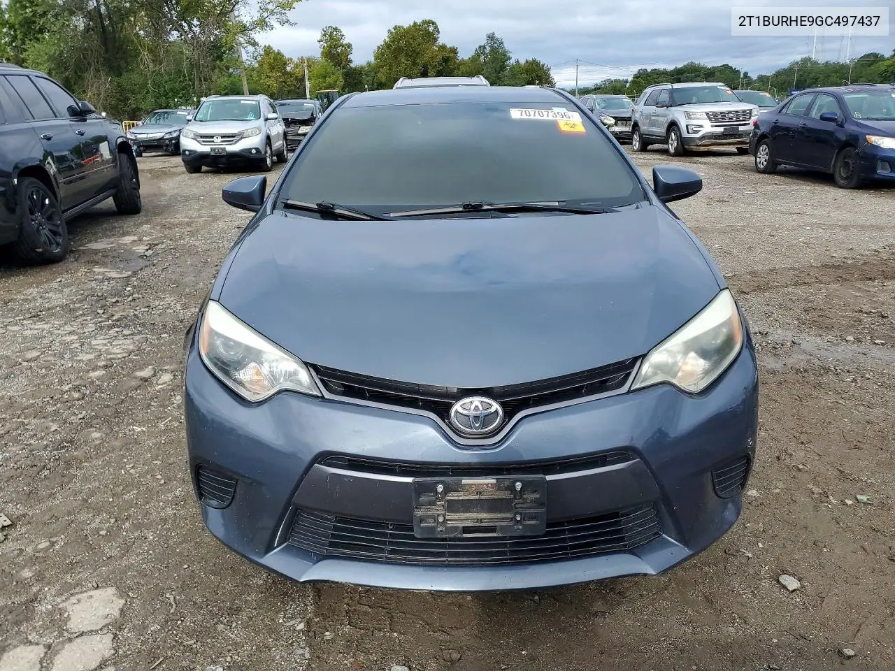 2016 TOYOTA COROLLA VIN 2T1BURHE9GC497437 — фото 5