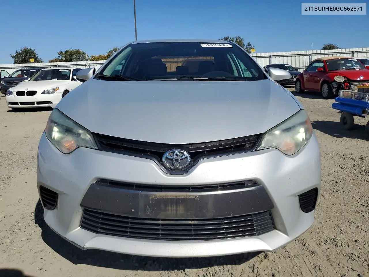 2016 TOYOTA COROLLA VIN 2T1BURHE0GC562871 — фото 5