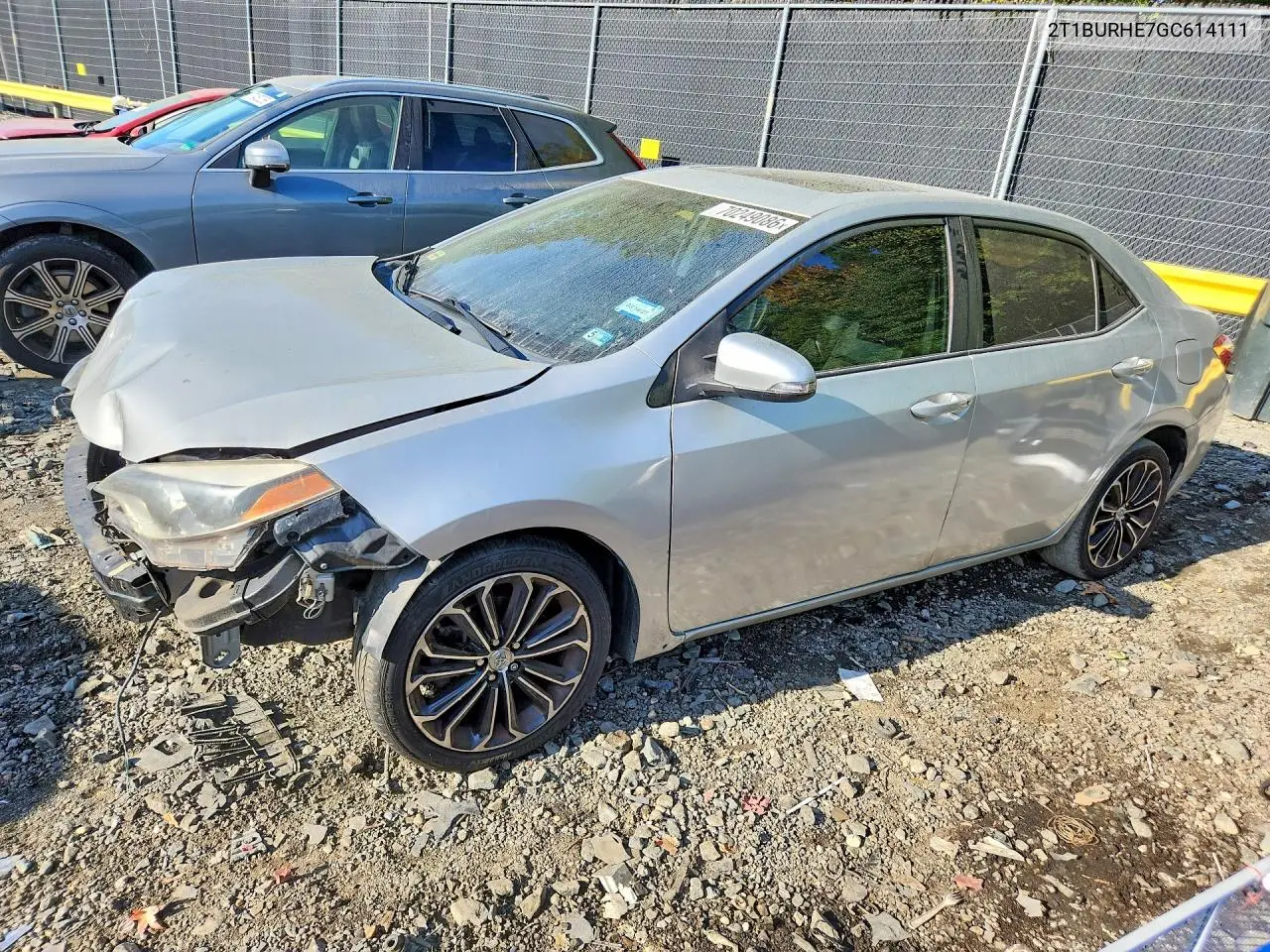 TOYOTA COROLLA 2016, VIN 2T1BURHE7GC614111