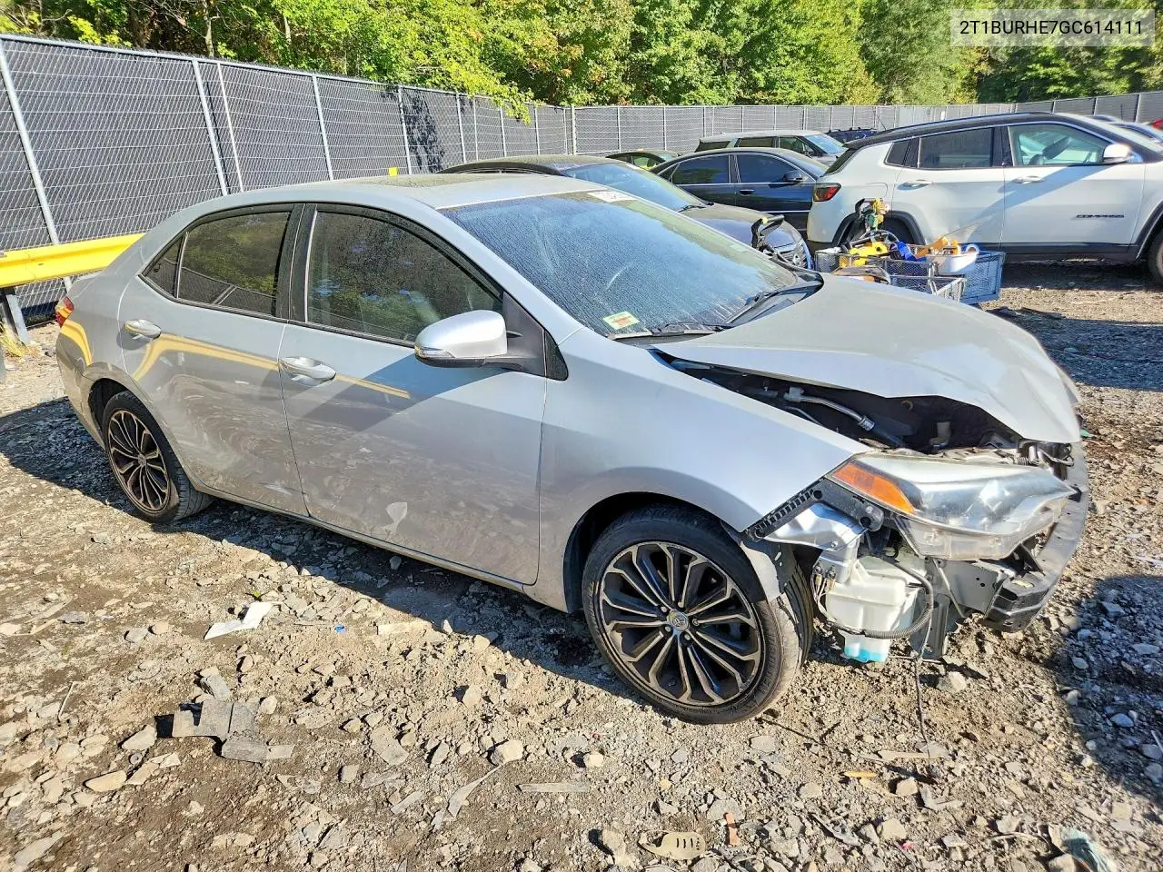 2016 TOYOTA COROLLA VIN 2T1BURHE7GC614111 — фото 4