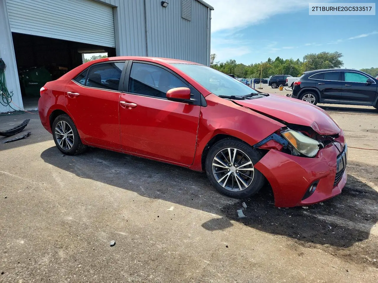 2016 TOYOTA COROLLA VIN 2T1BURHE2GC533517 — фото 4