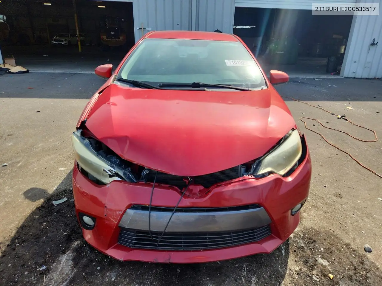 2016 TOYOTA COROLLA VIN 2T1BURHE2GC533517 — фото 5