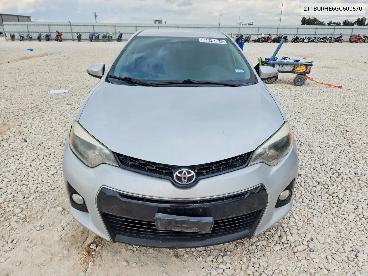 2016 TOYOTA COROLLA VIN 2T1BURHE6GC500570 — фото 5
