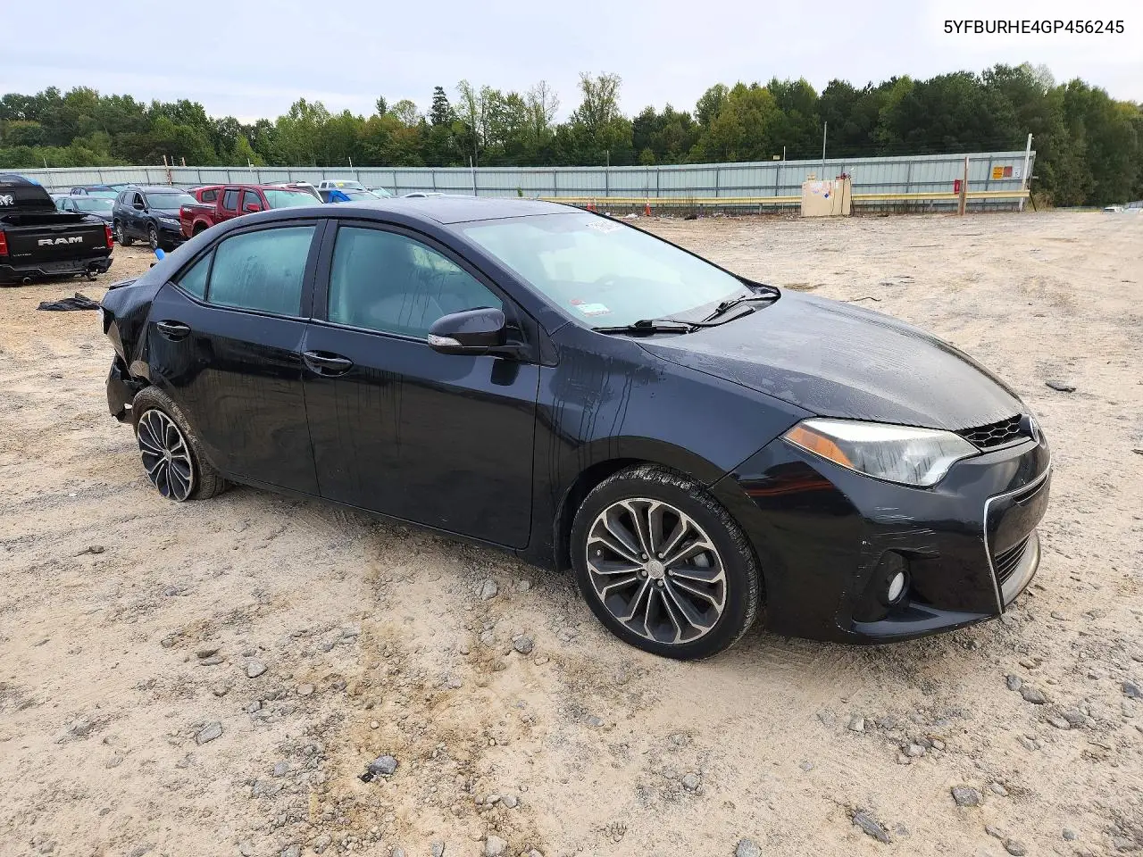 2016 TOYOTA COROLLA VIN 5YFBURHE4GP456245 — фото 4