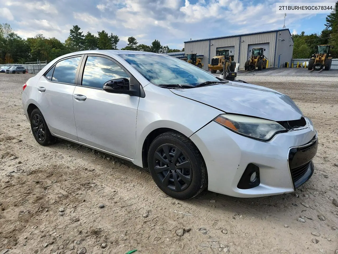 2016 TOYOTA COROLLA VIN 2T1BURHE9GC678344 — фото 4