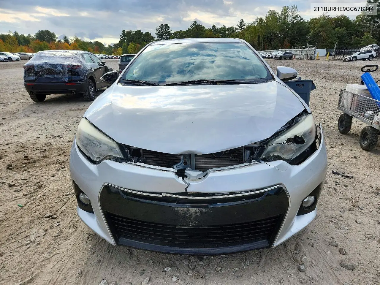 2016 TOYOTA COROLLA VIN 2T1BURHE9GC678344 — фото 5