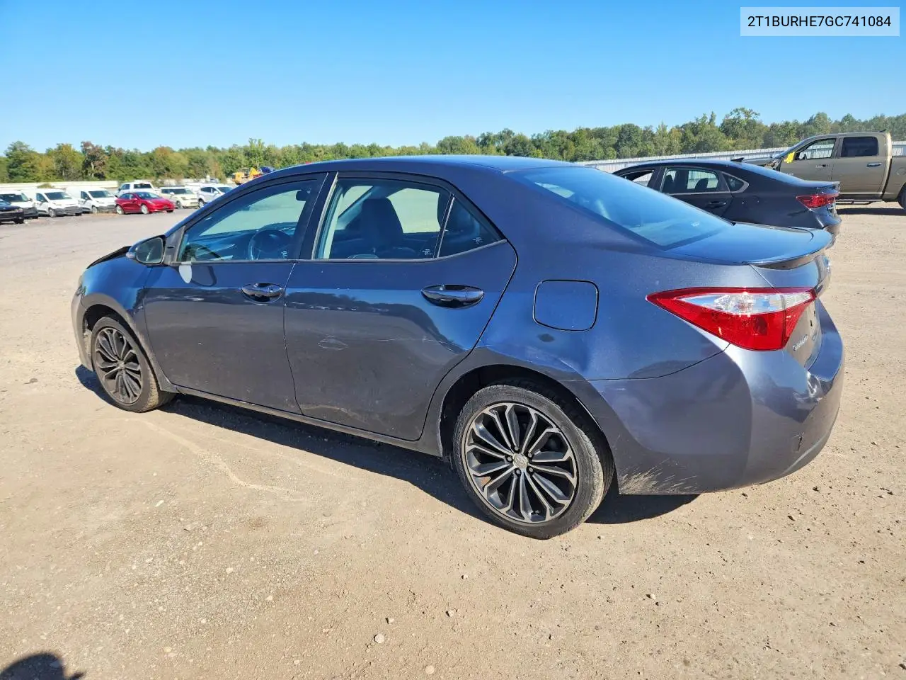 2016 TOYOTA COROLLA VIN 2T1BURHE7GC741084 — фото 2