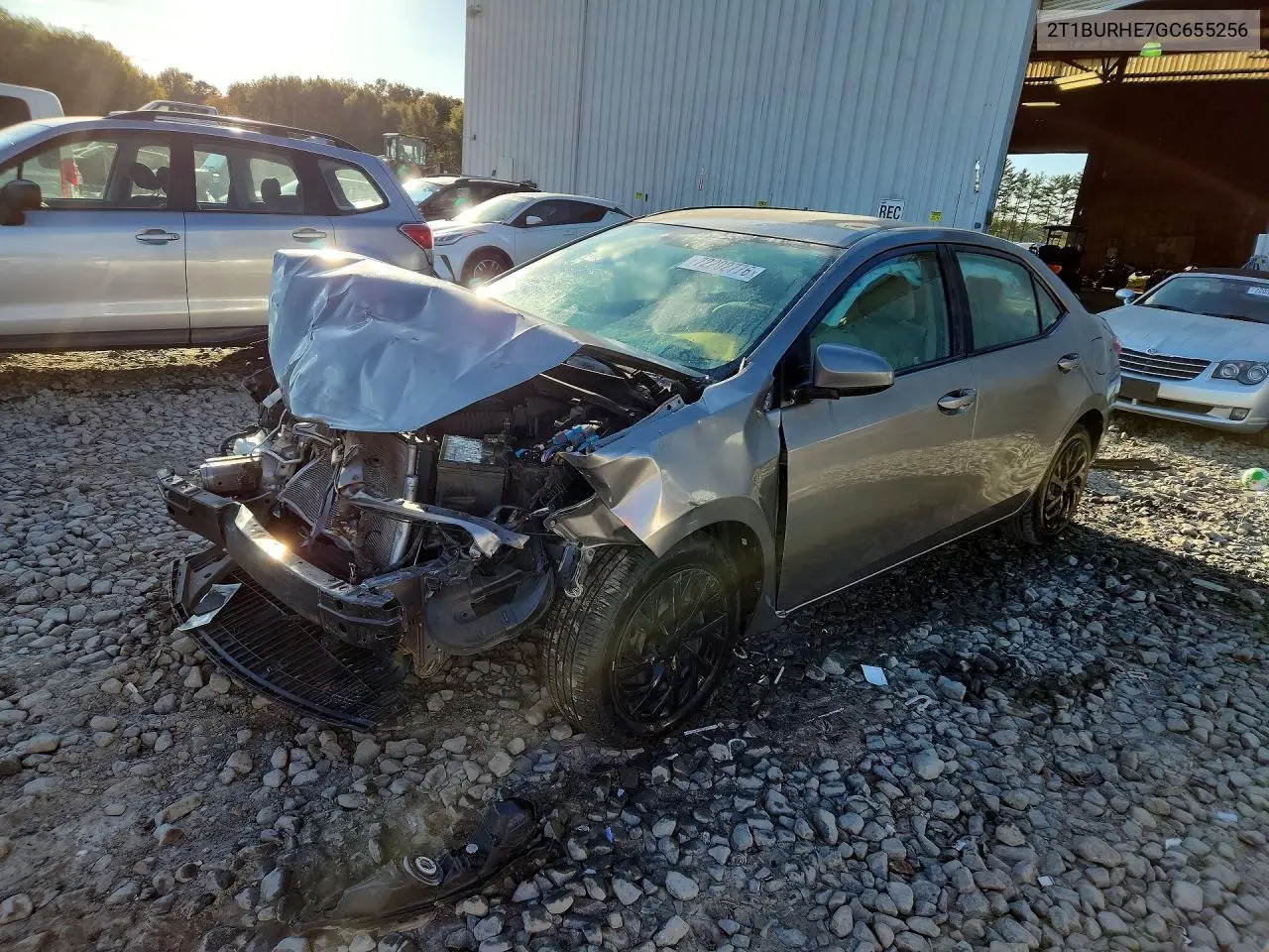 TOYOTA COROLLA 2016, VIN 2T1BURHE7GC655256
