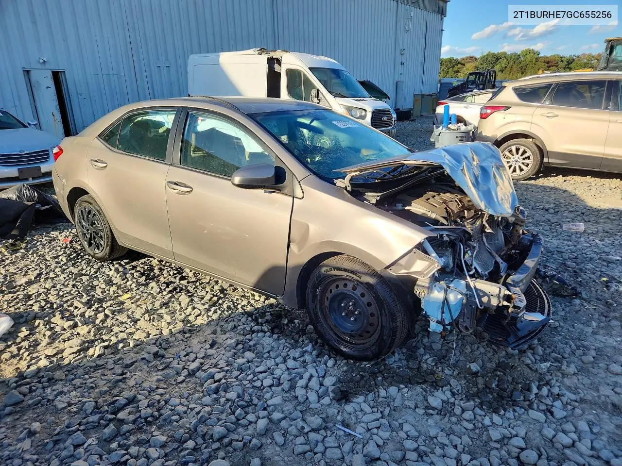 2016 TOYOTA COROLLA VIN 2T1BURHE7GC655256 — фото 4