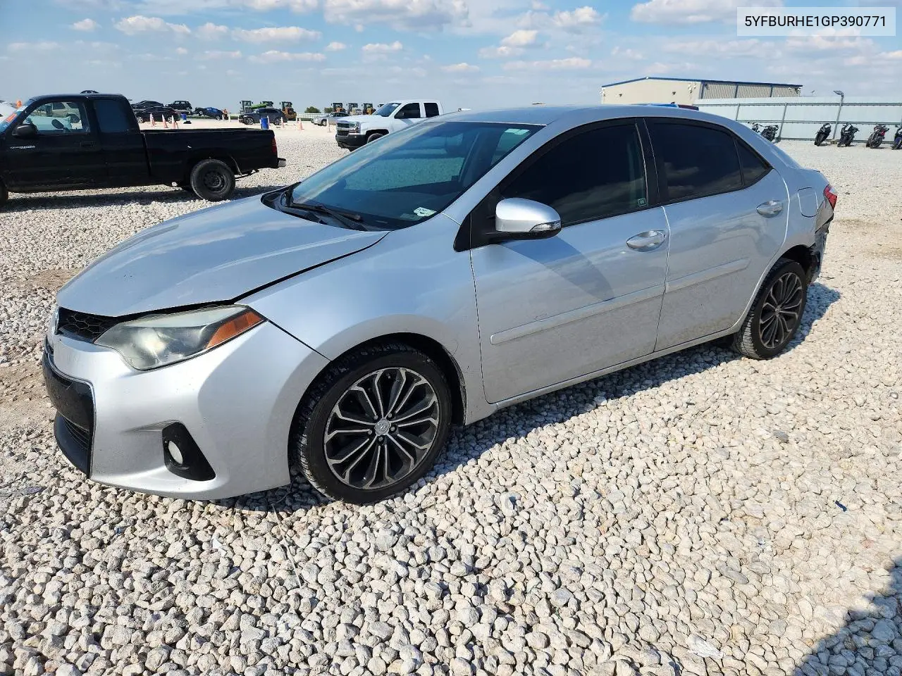 TOYOTA COROLLA 2016, VIN 5YFBURHE1GP390771