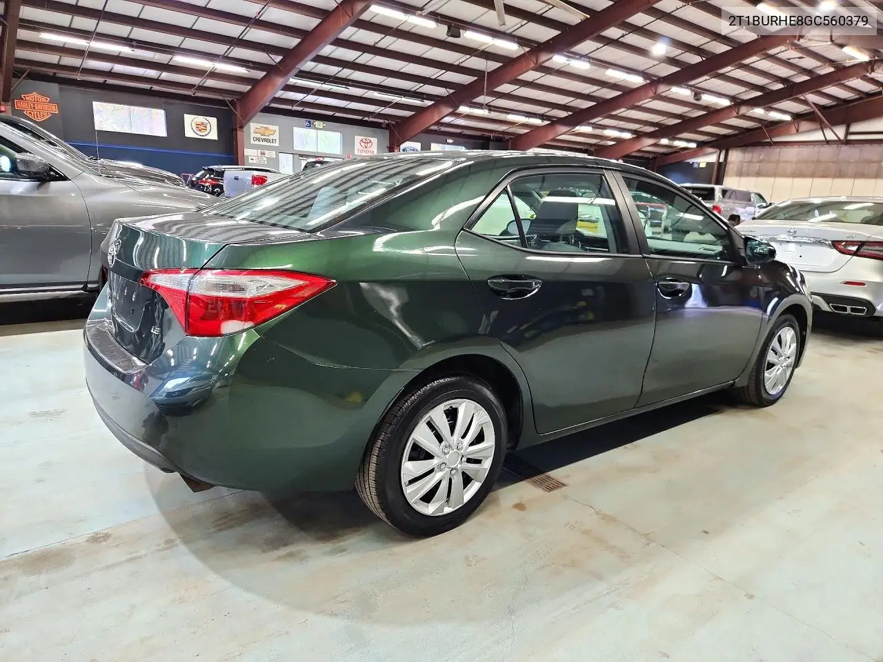 2016 TOYOTA COROLLA VIN 2T1BURHE8GC560379 — фото 3