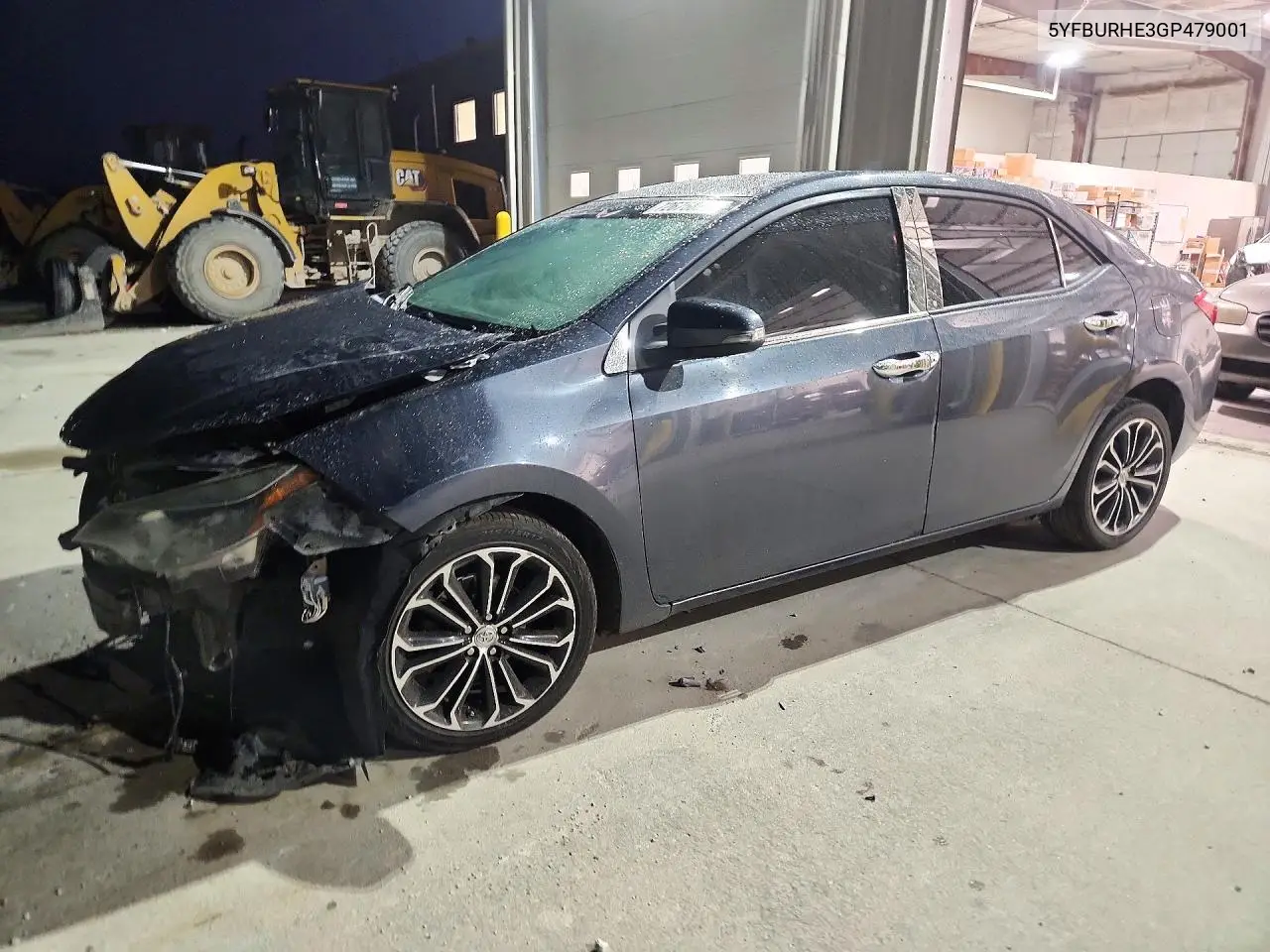 TOYOTA COROLLA 2016, VIN 5YFBURHE3GP479001