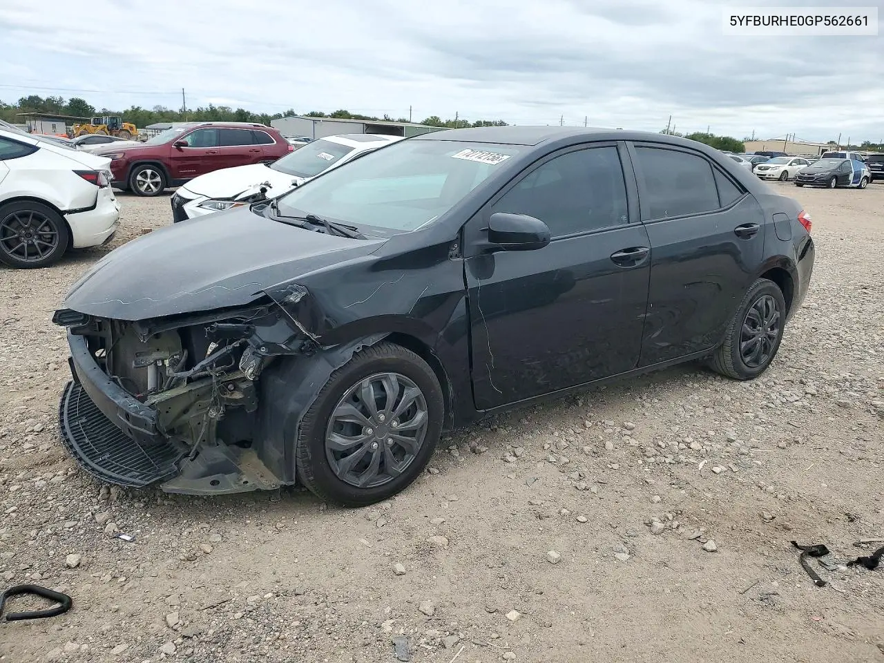 TOYOTA COROLLA 2016, VIN 5YFBURHE0GP562661