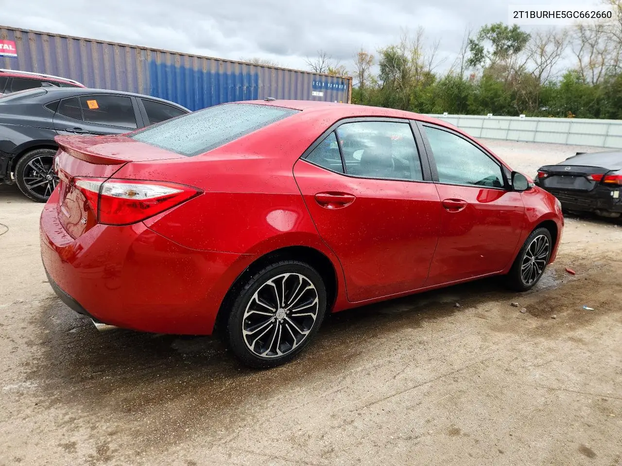 2016 TOYOTA COROLLA VIN 2T1BURHE5GC662660 — фото 3