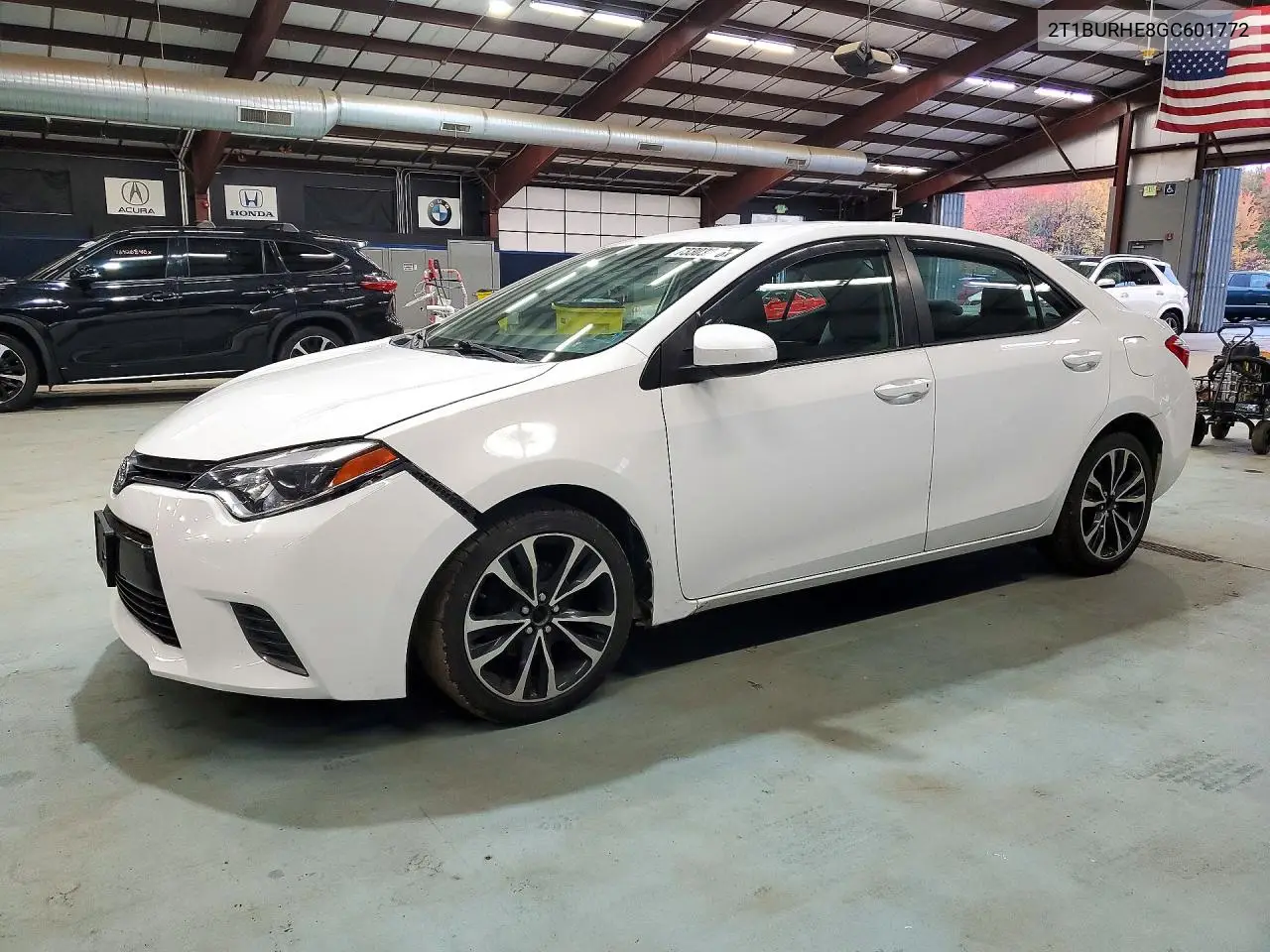 TOYOTA COROLLA 2016, VIN 2T1BURHE8GC601772
