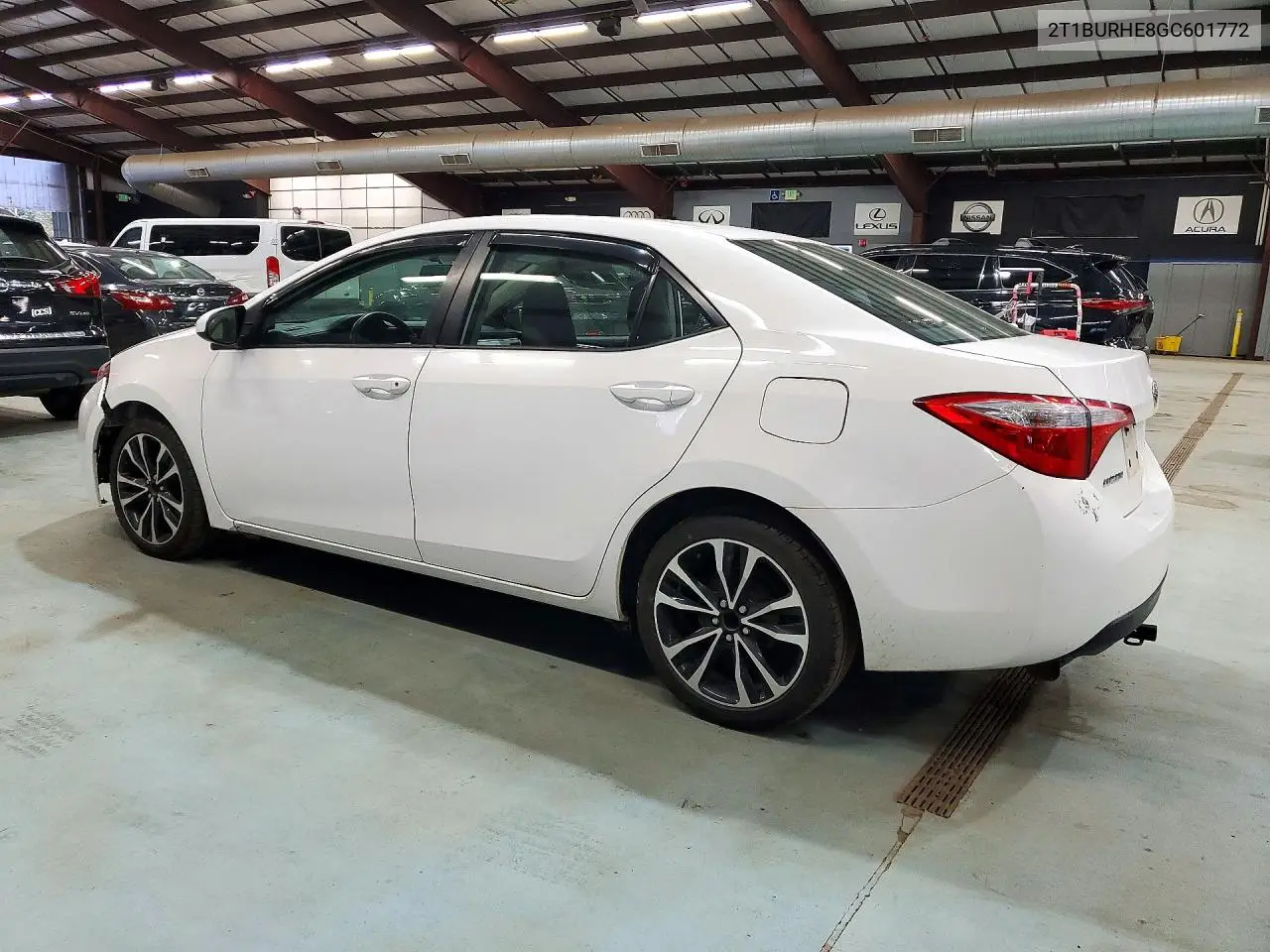 2016 TOYOTA COROLLA VIN 2T1BURHE8GC601772 — фото 2