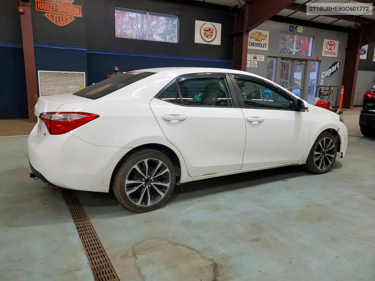 2016 TOYOTA COROLLA VIN 2T1BURHE8GC601772 — фото 3