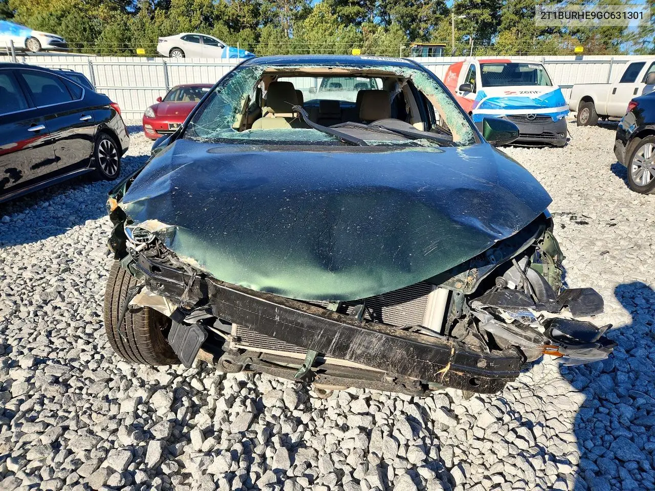 2016 TOYOTA COROLLA VIN 2T1BURHE9GC631301 — фото 5
