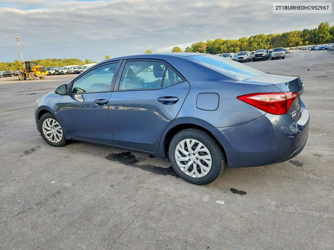 2017 TOYOTA COROLLA VIN 2T1BURHE0HC952967 — фото 2