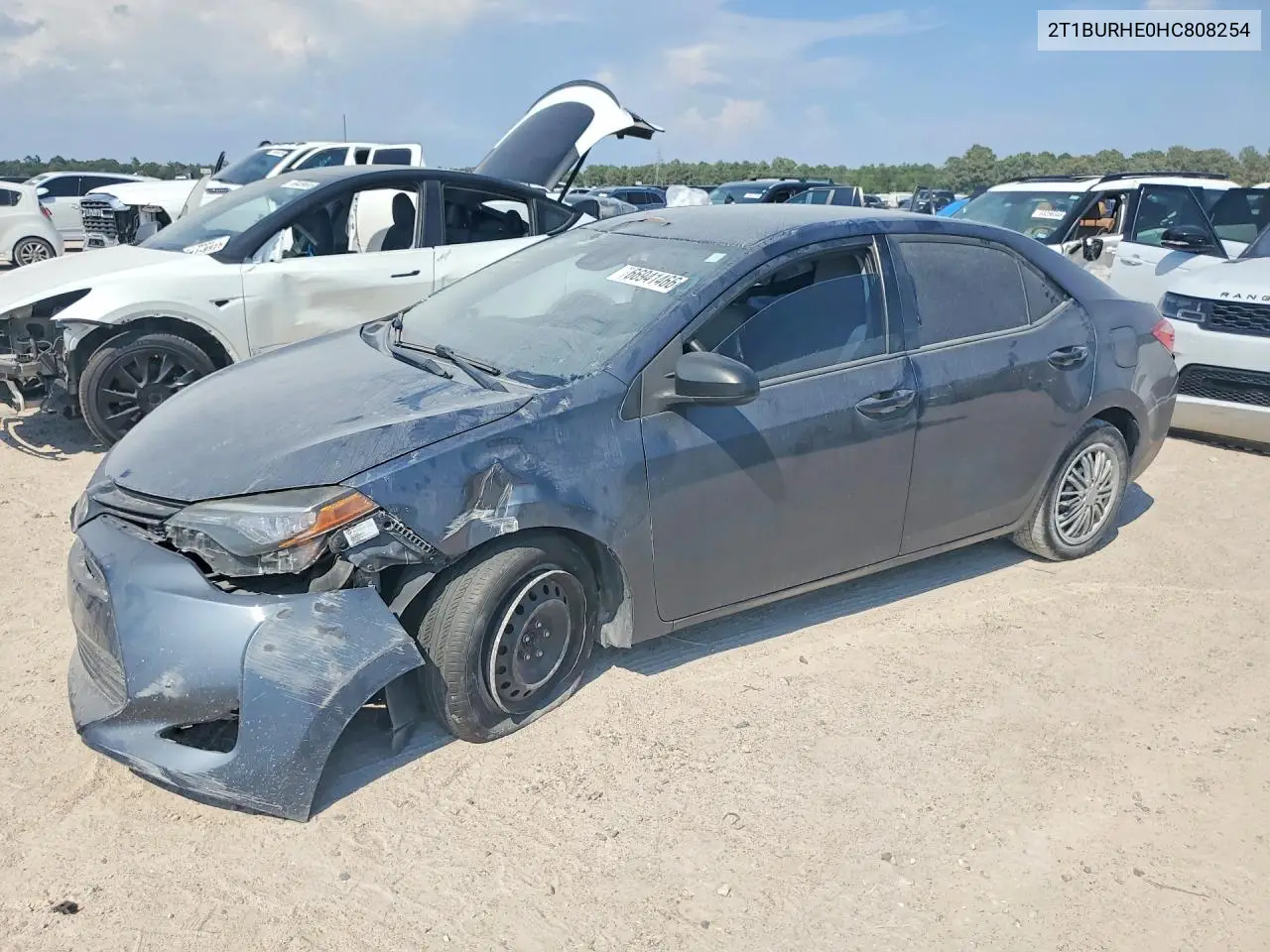 TOYOTA COROLLA 2017, VIN 2T1BURHE0HC808254