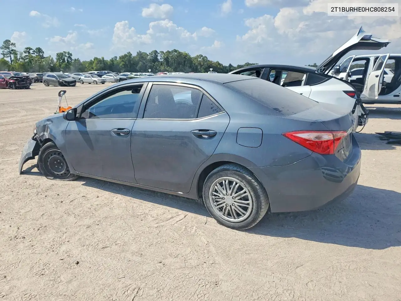 2017 TOYOTA COROLLA VIN 2T1BURHE0HC808254 — фото 2