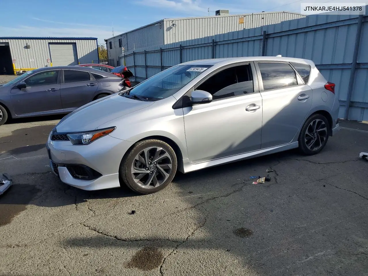 TOYOTA COROLLA 2017, VIN JTNKARJE4HJ541378
