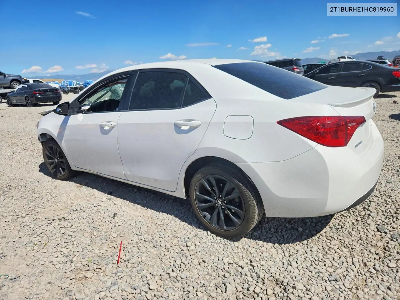 2017 TOYOTA COROLLA VIN 2T1BURHE1HC819960 — фото 2