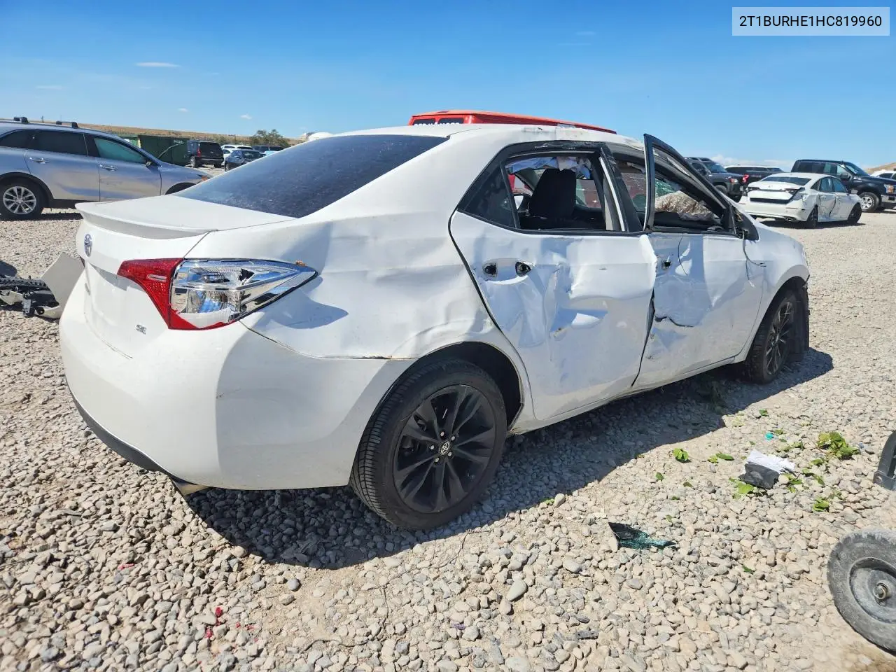 2017 TOYOTA COROLLA VIN 2T1BURHE1HC819960 — фото 3