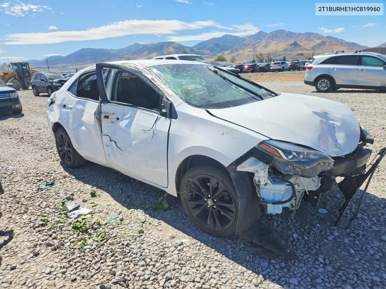 2017 TOYOTA COROLLA VIN 2T1BURHE1HC819960 — фото 4