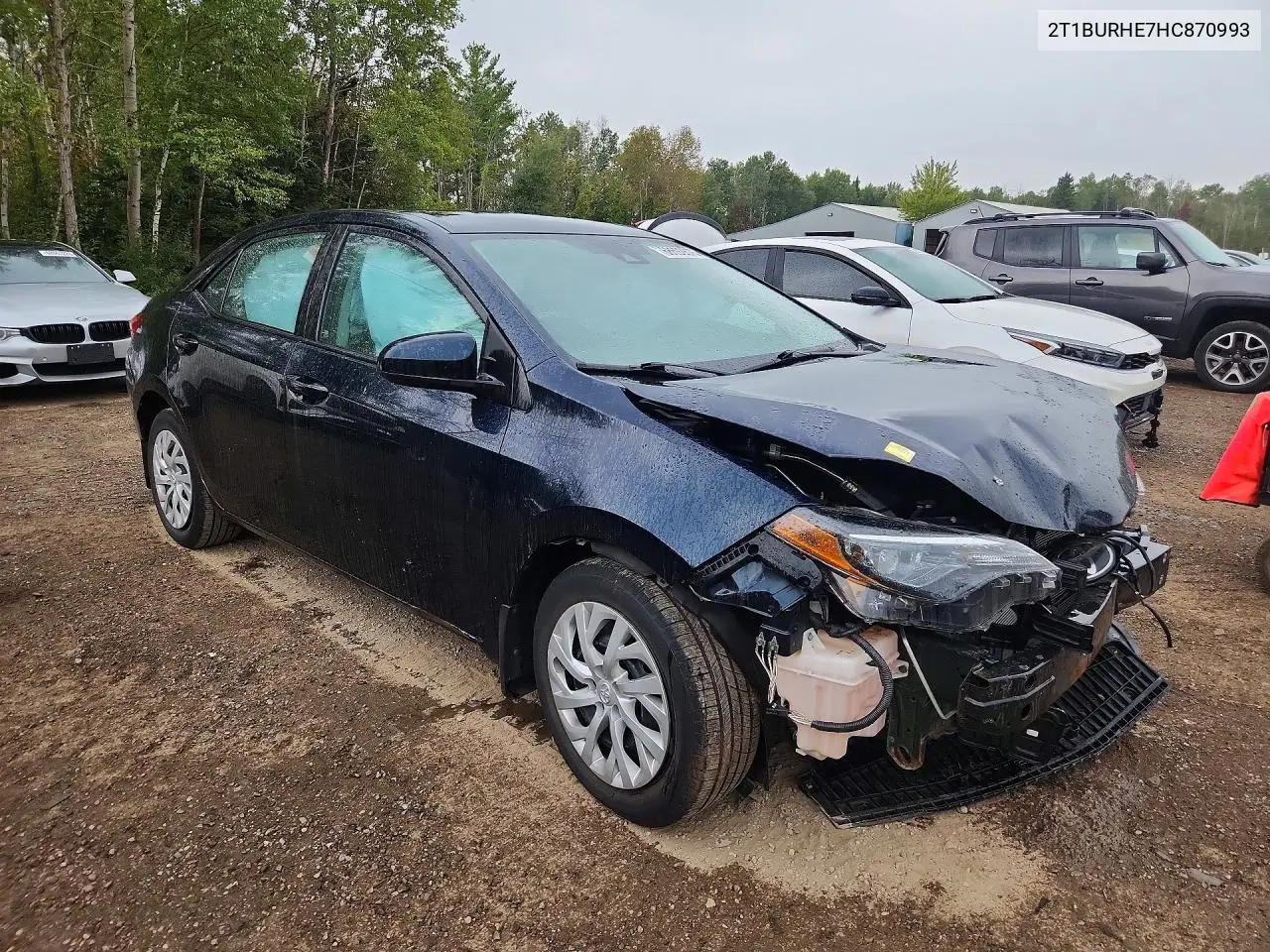 2017 TOYOTA COROLLA VIN 2T1BURHE7HC870993 — фото 4