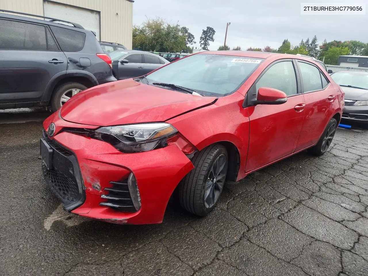 TOYOTA COROLLA 2017, VIN 2T1BURHE3HC779056