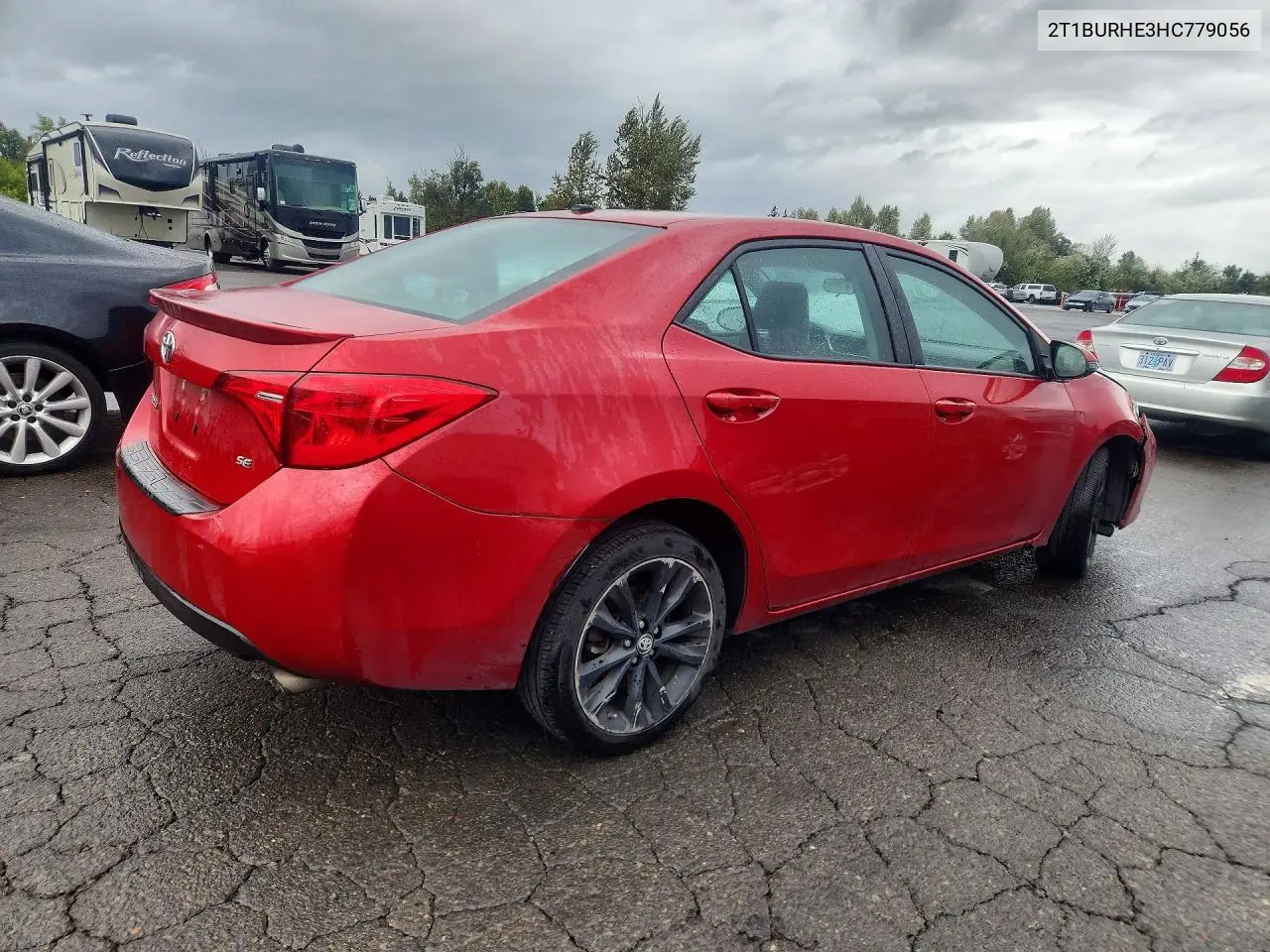 2017 TOYOTA COROLLA VIN 2T1BURHE3HC779056 — фото 3