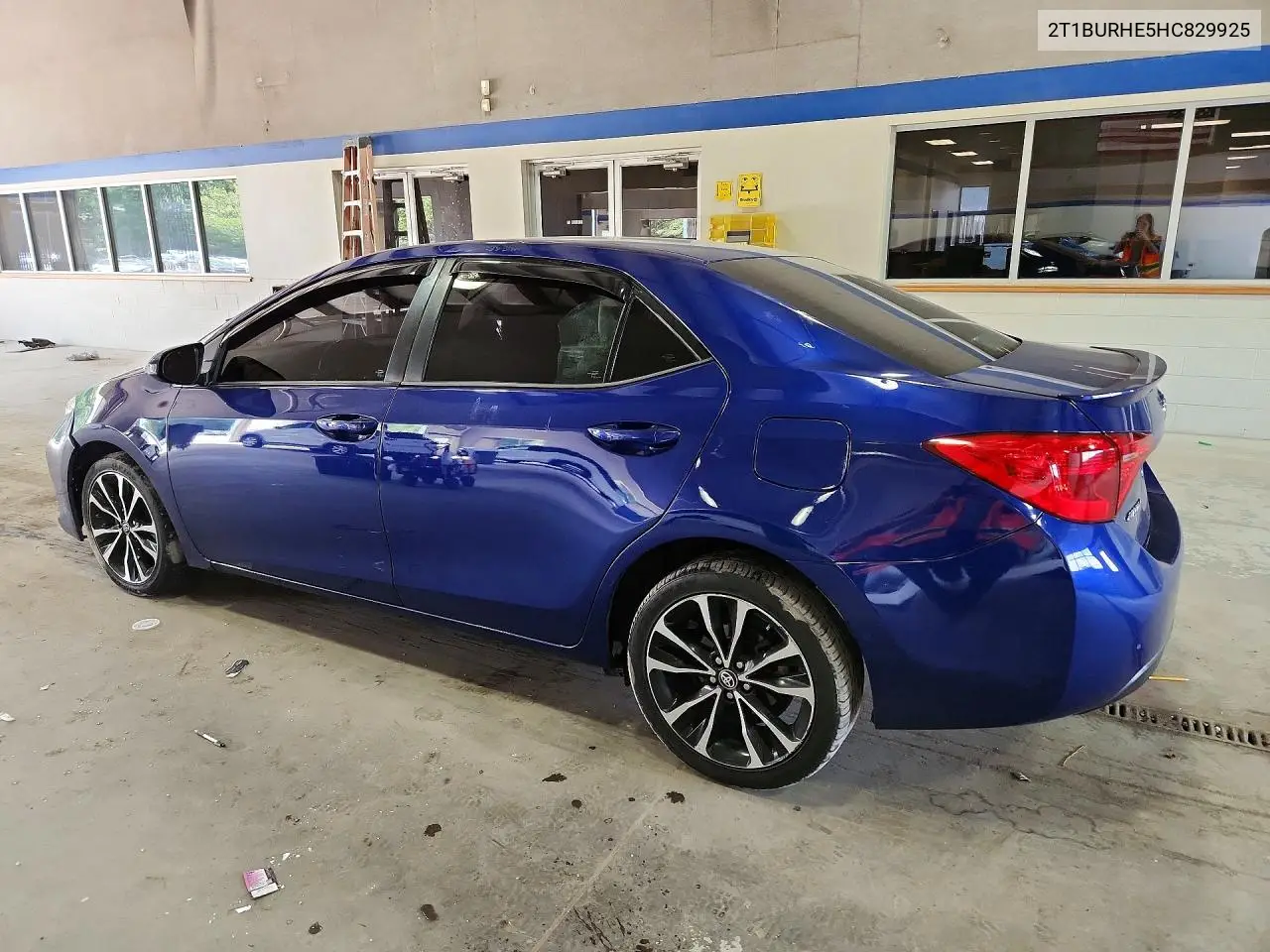 2017 TOYOTA COROLLA VIN 2T1BURHE5HC829925 — фото 2